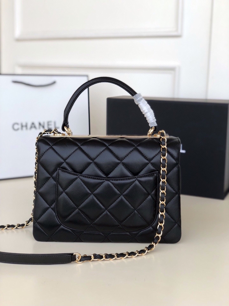 Ch**el top handle bags